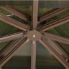 Picture of Aluminium Garden Gazebo with Thatched Roof and Pergola for Terrace, Balcony and Courtyard