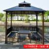 Picture of Portable Aluminium Four-Corner Gazebo Sun Protection Tent for Villa Garden