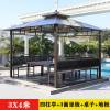 Picture of Portable Aluminium Four-Corner Gazebo Sun Protection Tent for Villa Garden