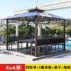 Picture of Portable Aluminium Four-Corner Gazebo Sun Protection Tent for Villa Garden
