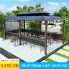 Picture of Portable Aluminium Four-Corner Gazebo Sun Protection Tent for Villa Garden
