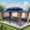 Picture of Outdoor Leisure Gazebo Sun and Rain Shelter for Garden Terrace, Farm Stays and Guesthouses