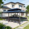 Picture of Outdoor Leisure Gazebo Sun and Rain Shelter for Garden Terrace, Farm Stays and Guesthouses