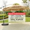 Picture of Outdoor Thatch Umbrella, Faux Straw Centre Pole Commercial Patio Umbrella for Hotels