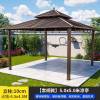 Picture of Chinese Style Aluminium and Wrought Iron Gazebo for Villa Garden and Rooftop Terrace