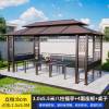 Picture of Chinese Style Aluminium and Wrought Iron Gazebo for Villa Garden and Rooftop Terrace