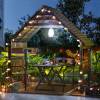 Picture of Portable Four-Corner Solid Timber Garden Gazebo for Homes, Guesthouses and Farm Stays