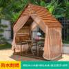 Picture of Portable Four-Corner Solid Timber Garden Gazebo for Homes, Guesthouses and Farm Stays
