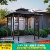 Picture of Aluminium Alloy Gazebo for Villa Garden, Sun Shade Pavilion, Chinese Style Terrace and Rooftop Canopy