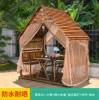 Picture of Portable Four-Corner Solid Timber Garden Gazebo for Homes, Guesthouses and Farm Stays