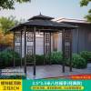 Picture of Aluminium Alloy Gazebo for Villa Garden, Sun Shade Pavilion, Chinese Style Terrace and Rooftop Canopy