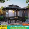 Picture of Aluminium Alloy Gazebo for Villa Garden, Sun Shade Pavilion, Chinese Style Terrace and Rooftop Canopy