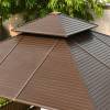Picture of Large Gazebo Canopy with Galvanised Steel Roof, Garden Terrace Sun and Rain Shelter