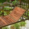Picture of Outdoor Carbonised Timber Gazebo with Swing Daybed, Patio Garden Sun Shelter