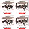 Picture of Outdoor Aluminium Gazebo, Chinese Style Shade and Rain Canopy for Garden and Terrace