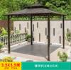 Picture of Outdoor Aluminium Gazebo, Chinese Style Shade and Rain Canopy for Garden and Terrace