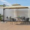 Picture of Large Outdoor Roman Patio Umbrella for Villa Garden and Market Stalls, Sun Shade