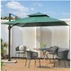 Picture of Large Outdoor Roman Patio Umbrella for Villa Garden and Market Stalls, Sun Shade