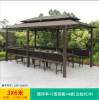 Picture of Outdoor Aluminium Gazebo, Chinese Style Shade and Rain Canopy for Garden and Terrace