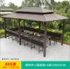 Picture of Outdoor Aluminium Gazebo, Chinese Style Shade and Rain Canopy for Garden and Terrace