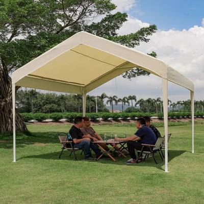 3x3m Outdoor Market Stall Tent, Four-Leg Pop-Up Canopy, Rainproof, Commercial