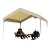 Picture of 3x3m Outdoor Market Stall Tent, Four-Leg Pop-Up Canopy, Rainproof, Commercial