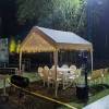 Picture of 3x3m Outdoor Market Stall Tent, Four-Leg Pop-Up Canopy, Rainproof, Commercial