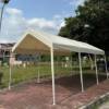Picture of 3x3m Outdoor Market Stall Tent, Four-Leg Pop-Up Canopy, Rainproof, Commercial