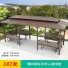 Picture of Wrought Iron Pergola Gazebo, Outdoor Villa Garden Terrace Rain and Sun Shelter