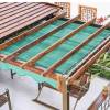 Picture of Aluminium Pergola Gazebo with Swing, Table and Chairs, Treated Timber, Outdoor Garden