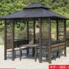Picture of Outdoor Garden Gazebo Pergola, Treated Timber, Four-Post Pavilion, Galvanised Roof Shade