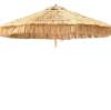 Picture of Outdoor Thatch Umbrella with Centre Pole, Roman Style Straw Garden Parasol
