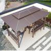 Picture of Extra Large Galvanised Steel Gazebo Pergola with Swing for Courtyard and Rooftop
