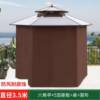 Picture of Outdoor Hexagonal or Octagonal Gazebo with Polycarbonate Roof, Rain and Sun Shelter