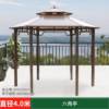 Picture of Outdoor Hexagonal or Octagonal Gazebo with Polycarbonate Roof, Rain and Sun Shelter