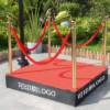 Picture of Large Outdoor Security Guard Post Umbrella for Residential Gates and Sales Centres