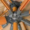 Picture of Hydraulic Roman Patio Umbrella, Commercial Large Outdoor Umbrella for Garden and Stalls