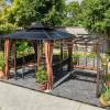 Picture of Premium Pergola Gazebo for Villa Garden, Terrace and Rooftop, Outdoor Sun Shelter