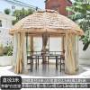 Picture of Portable Round Garden Gazebo Sun Shade Tent for Farm, Rooftop Terrace and Villa