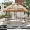 Picture of Portable Round Garden Gazebo Sun Shade Tent for Farm, Rooftop Terrace and Villa
