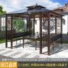 Picture of Modern Outdoor Gazebo with Polycarbonate Roof, Villa Garden Terrace Sun Shelter