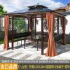 Picture of Modern Outdoor Gazebo with Polycarbonate Roof, Villa Garden Terrace Sun Shelter