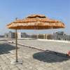 Picture of Outdoor Faux Thatch Straw Roman Umbrella, Folding Garden and Beach Umbrella for Resorts