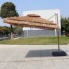 Picture of Outdoor Faux Thatch Straw Roman Umbrella, Folding Garden and Beach Umbrella for Resorts