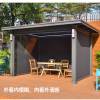 Picture of Motorised Louvred Aluminium Alloy Pergola for Outdoor Courtyard and Villa Garden, Sunroom, Modern Pavilion