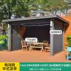 Picture of Motorised Louvred Aluminium Alloy Pergola for Outdoor Courtyard and Villa Garden, Sunroom, Modern Pavilion