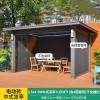 Picture of Motorised Louvred Aluminium Alloy Pergola for Outdoor Courtyard and Villa Garden, Sunroom, Modern Pavilion