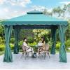 Picture of Large Four-Leg Roman Canopy Gazebo for Events, Advertising and Market Stalls