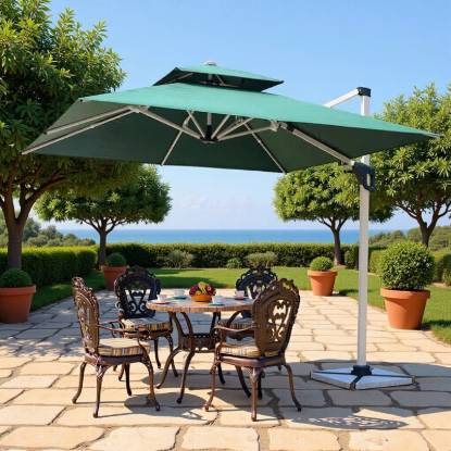 Picture of Large Commercial Outdoor Market Umbrella, Roman Style Patio Parasol