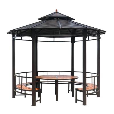 Portable Aluminium Four-Corner Gazebo Sun Shade Tent, Minimalist Balcony and Garden